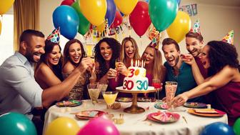 Die besten Sprüche für den 30. Geburtstag: Herzliche und lustige 30er Sprüche