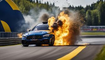 Explosion am Fahrerlager am Nürburgring vor dem ADAC Ruhr-Pokal-Rennen - Mehrere Verletzte