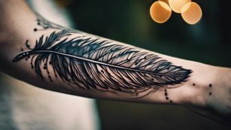 Feder Tattoo Bedeutung: Symbolik, Inspiration und tiefere Bedeutungen