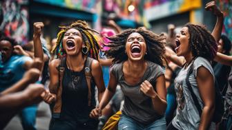 Menschen die schreien Sprüche: Die Kraft der Worte in emotionalen Momenten