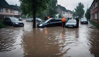 Starkregen in Nordrhein-Westfalen: Unwetter verursachen Schäden