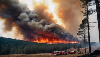 Waldbrand im Harz: Feuerwalze am Brocken breitet sich ungebremst aus