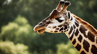 Wie interagiert eine Giraffe mit ihrer Umgebung?